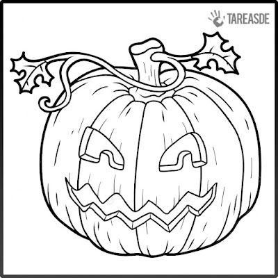 Calabazas pa colore pdf calabazas dibujos dibujo de calabaza