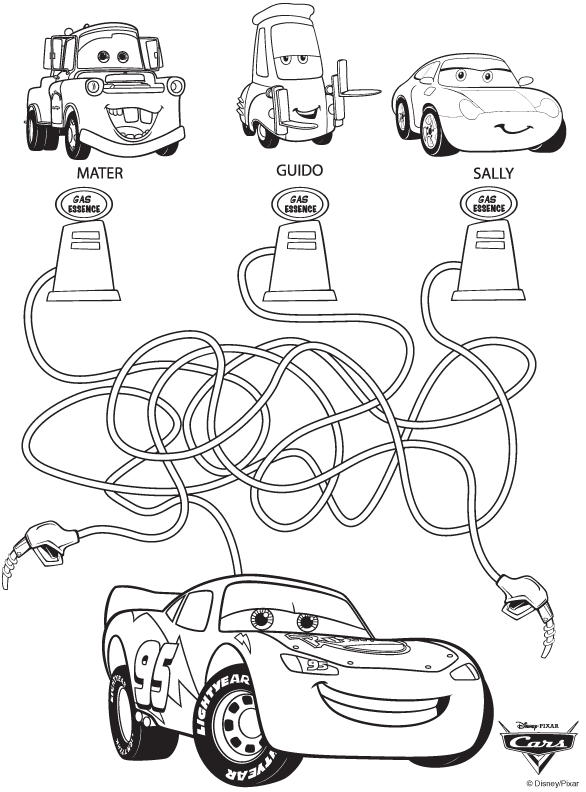 Disney cars maze on crayola cars coloring pages disney coloring pages turtle coloring pages