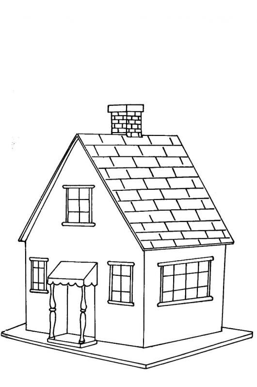 Resultado de imagen para casa de dibujo para pintar house colouring pages house colouring pictures coloring pages for kids