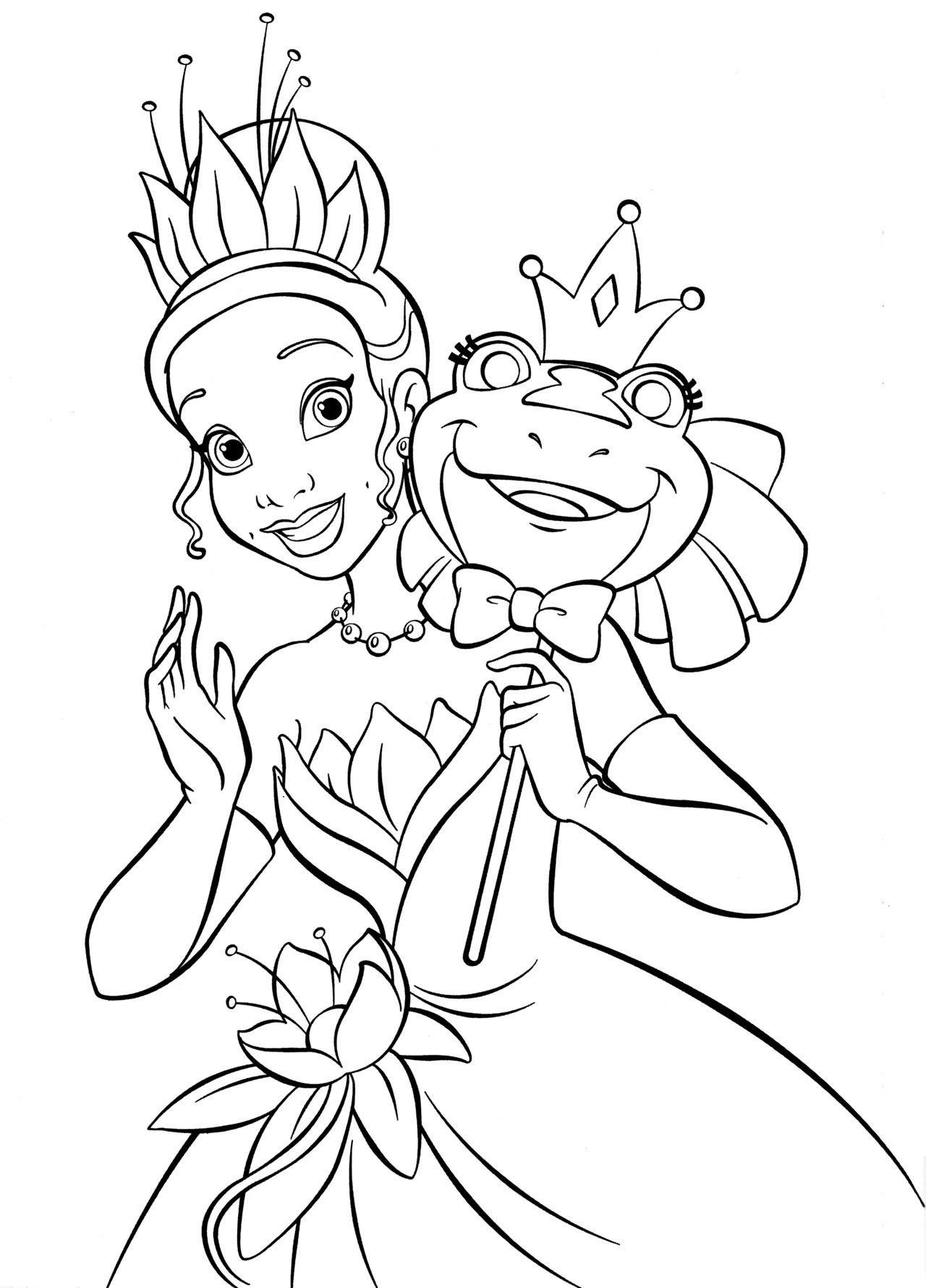 Dibujos de princesas disney para colorear e imprimir gratis frog coloring pages disney princess coloring pages princess coloring pages