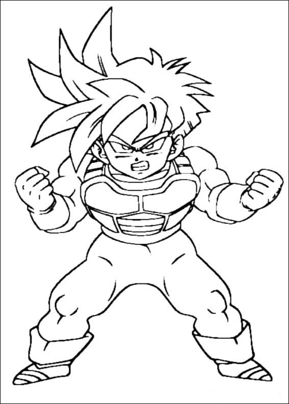 Dibujos para colorear de dragon ball z dragon ball z dragon ball libri da colorare