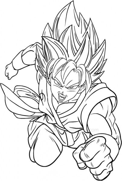 Dragon ball para colorear tatuajes personaje de dibujos animados dibujos de dragãn dragones