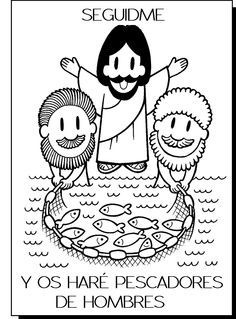 Milagros de jesãºs la pesca milagrosa sunday school coloring pages sunday school activities bible school crafts