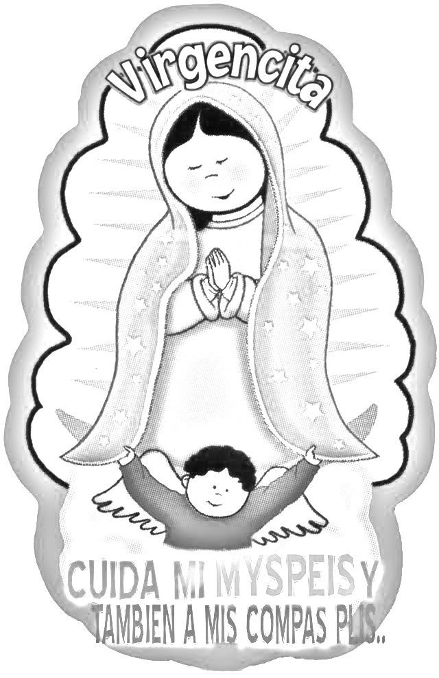 Coloring pages cool coloring pages virgin of guadalupe