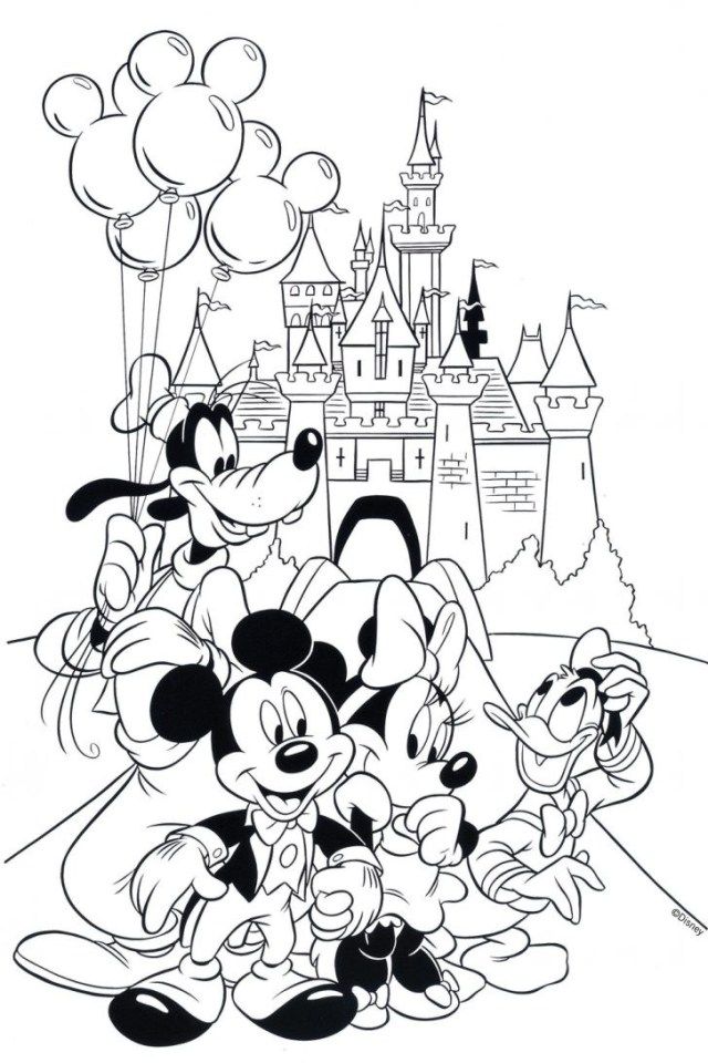 Mickey mouse clubhouse coloring pages