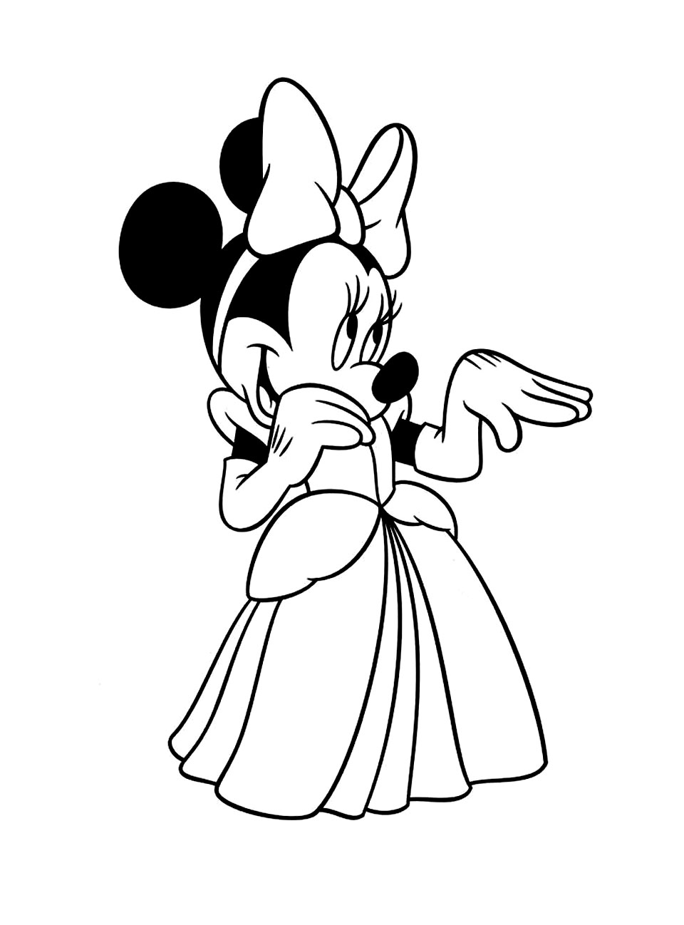 Minnie mouse disney princess