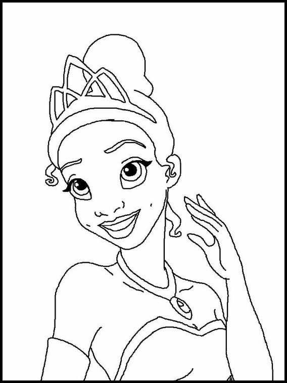 The princess and the frog printable coloring pages for kids disney coloring pages disney princess colors frog coloring pages