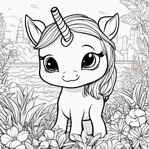 A beautiful princess black and white coloring pages realistic cartoon style