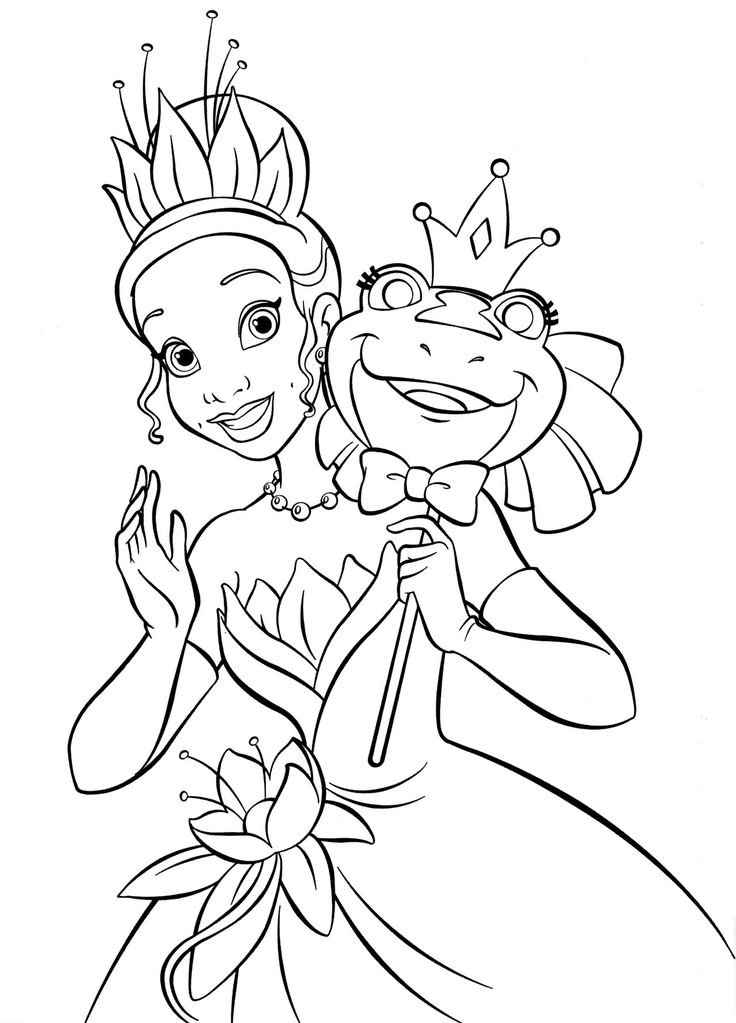 Dibujos de princesas disney para colorear e imprimir gratis frog coloring pages disney princess coloring pages princess coloring pages