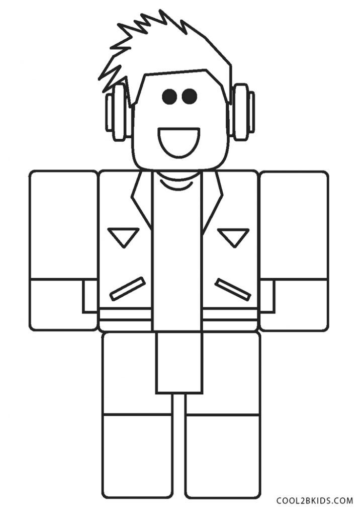 Free printable roblox coloring pages for kids coloring pages roblox coloring pages for kids