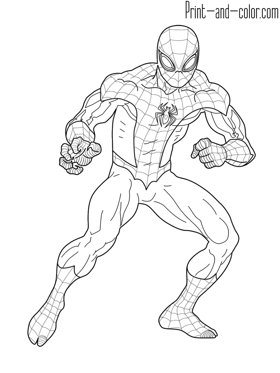 Top spider man images coloring pages download free images spiderman coloring spider coloring page superhero coloring pages