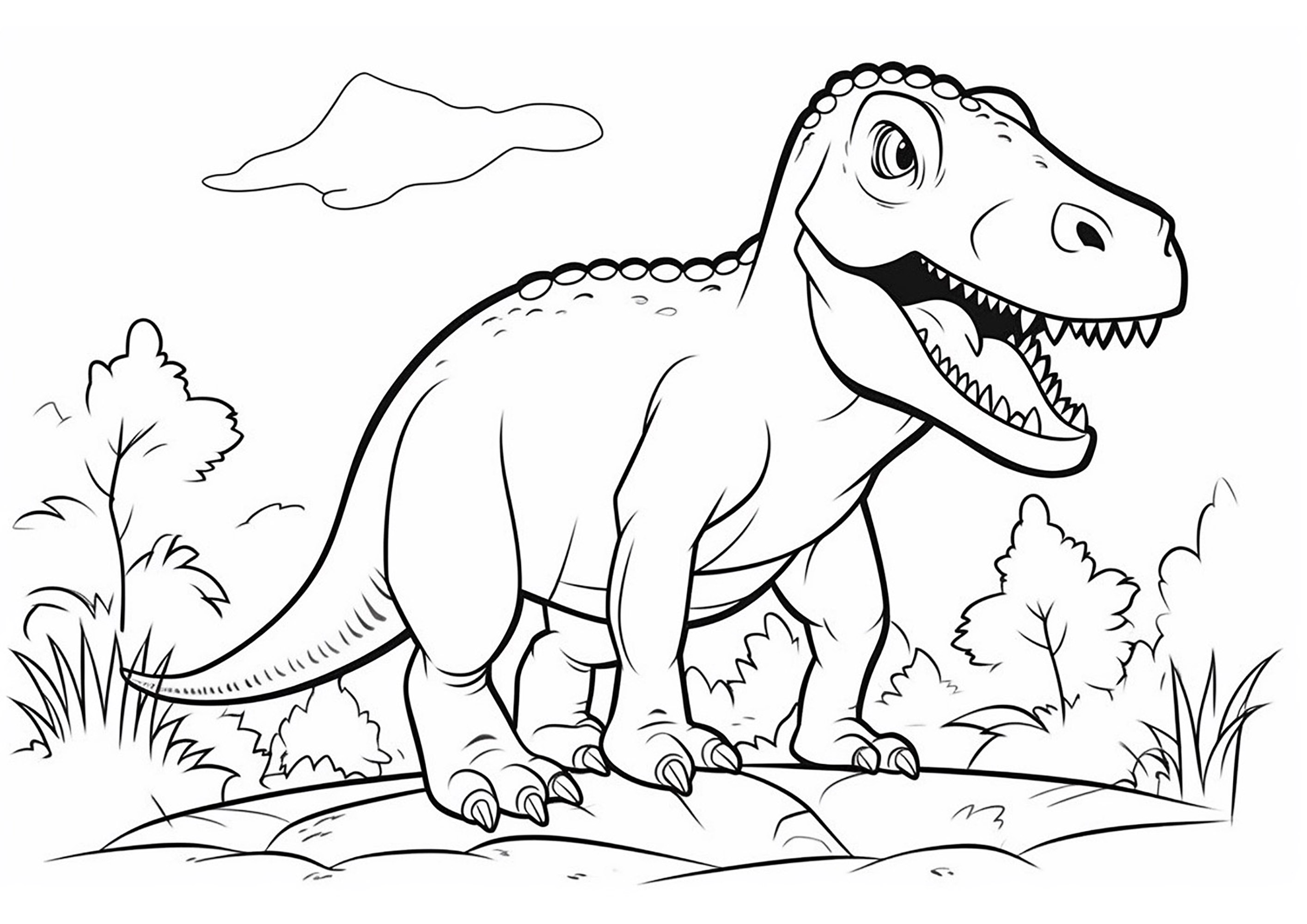 Simple tyrannosaurus rex