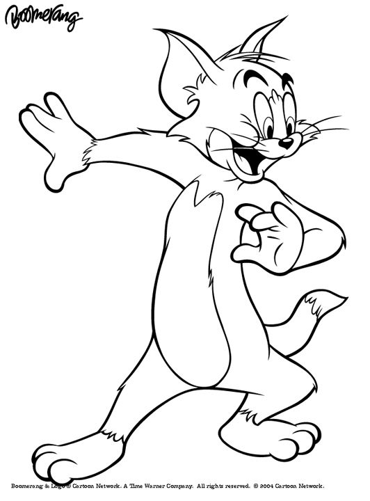 Tom and jerry coloring sheet tom and jerry drawing cartoon drawings coloring pages