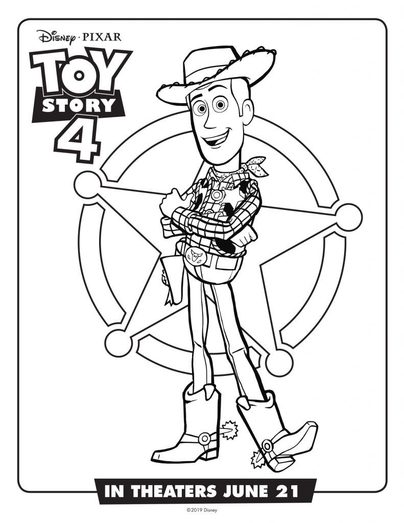 Toy story coloring pages