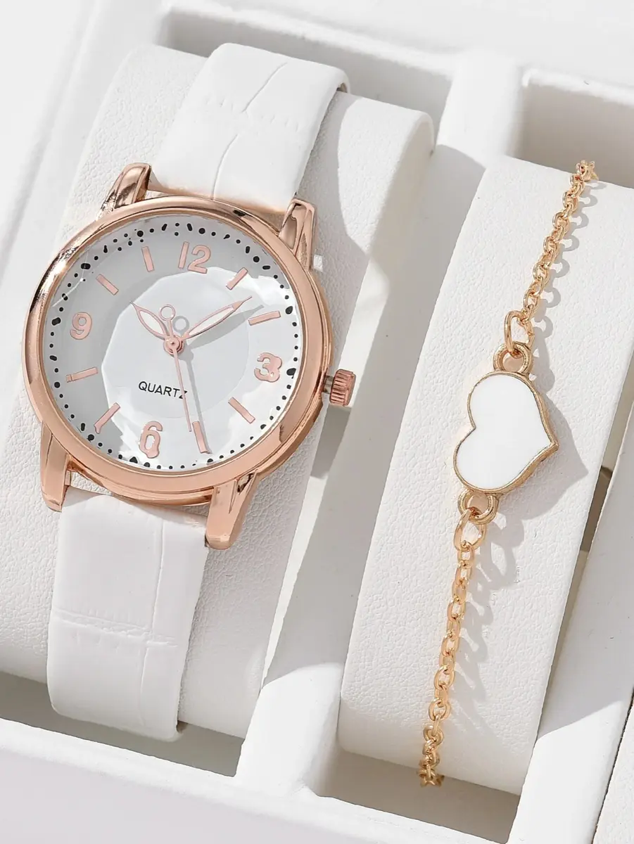 Reloj de mujer con pulsera en oro brazalete esclava joyeria relojes para mujeres