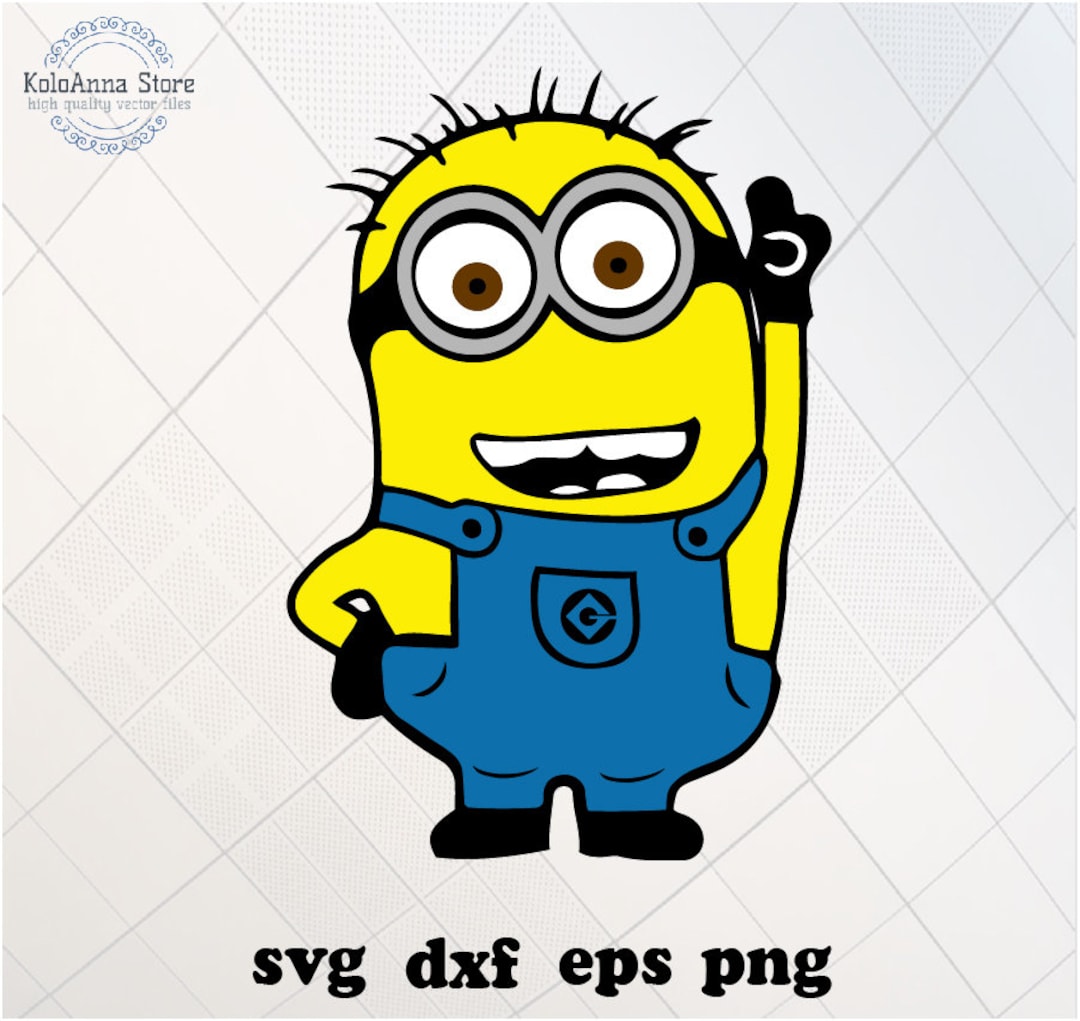 Minions svg despicable me svg cartoon svg minion cut file minion silhouette minion clipart silhouette svg files for cricut