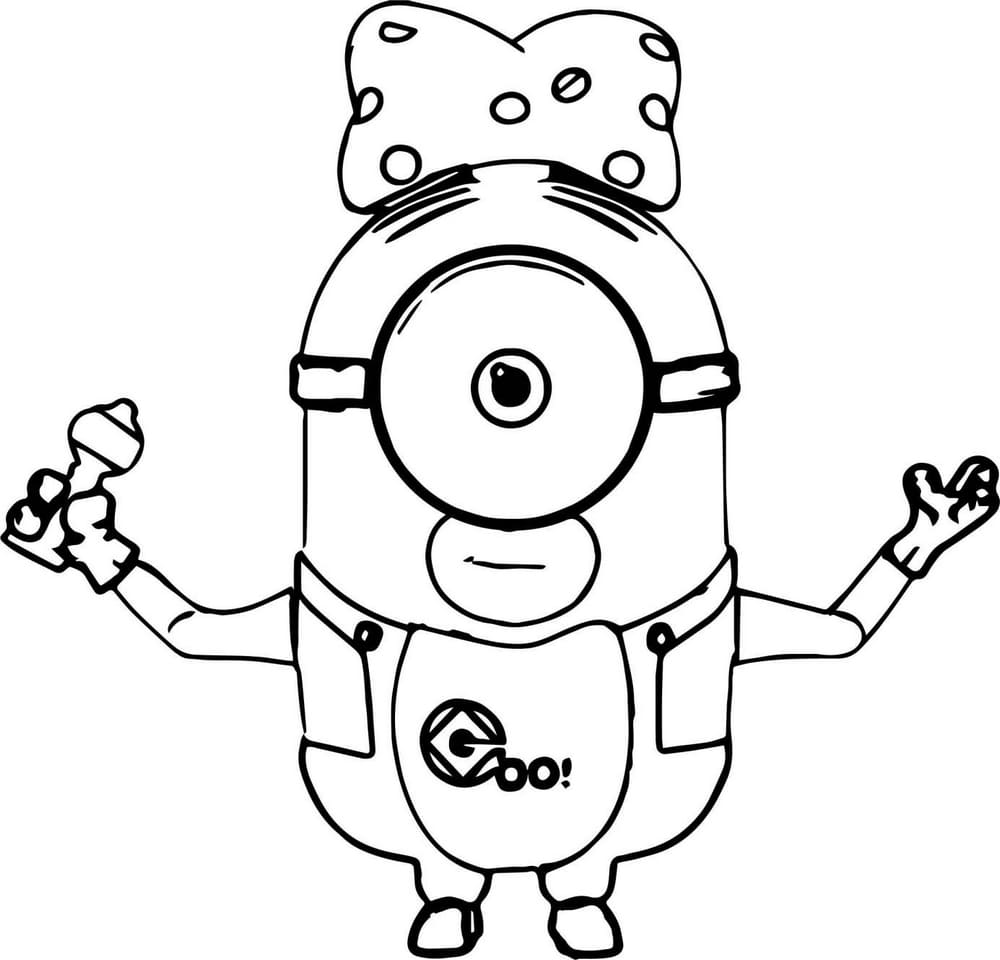 Despicable me coloring pages