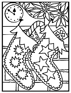 Christmas free coloring pages