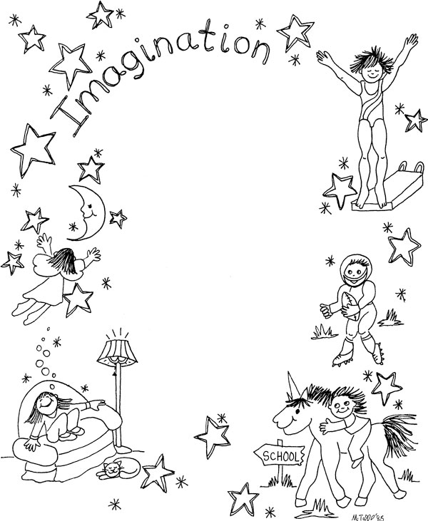 I feel proud coloring page