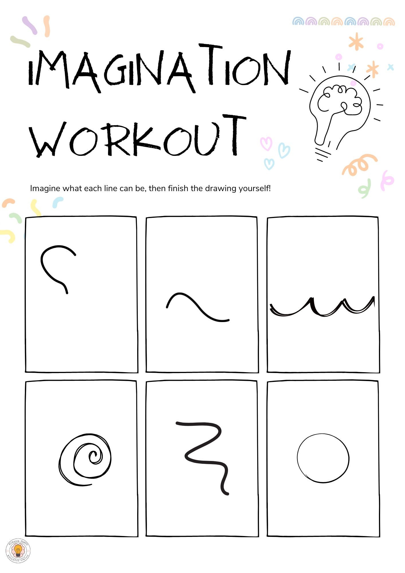 Imagination workout an exercise in creativity and imagination instant download