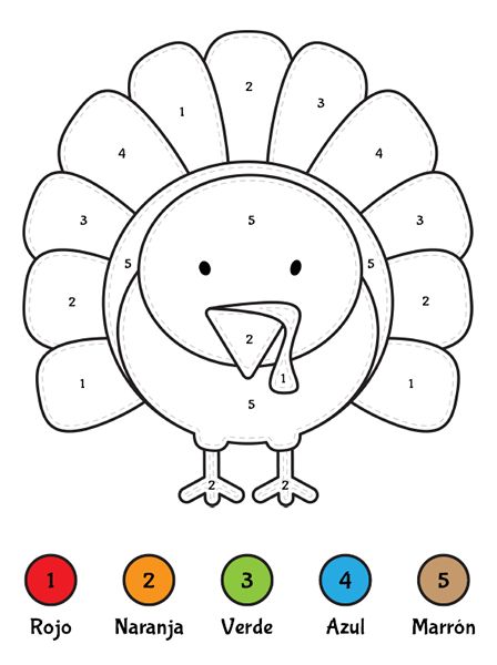 Acciãn de gracias preschool colors preschool activities thanksgiving preschool