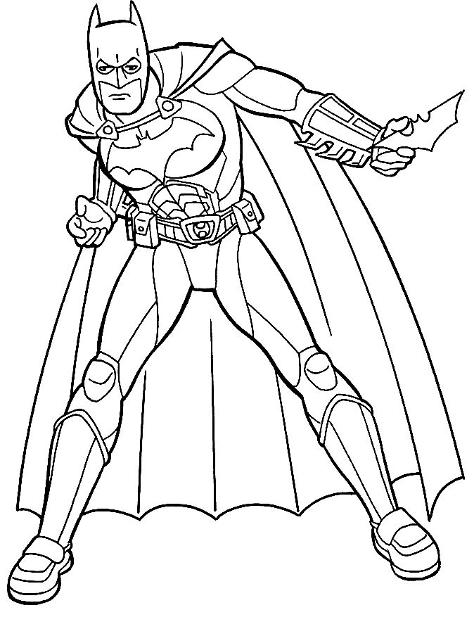 Batman coloring pages