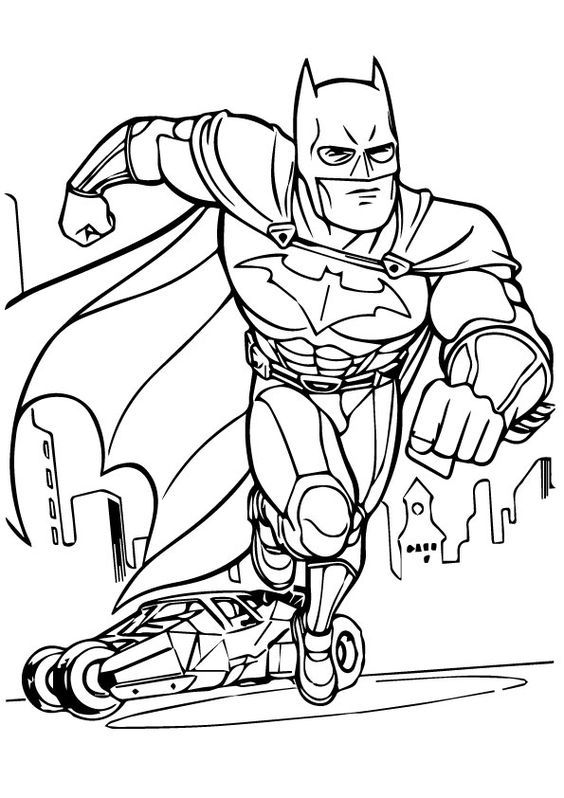 Dibujo para colorear batman batman para colorear batman para pintar pãginas para colorear para imprimir