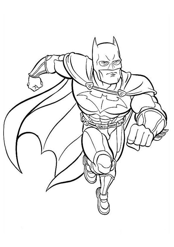 Coloring page batman batman para colorear batman dibujo batman para pintar