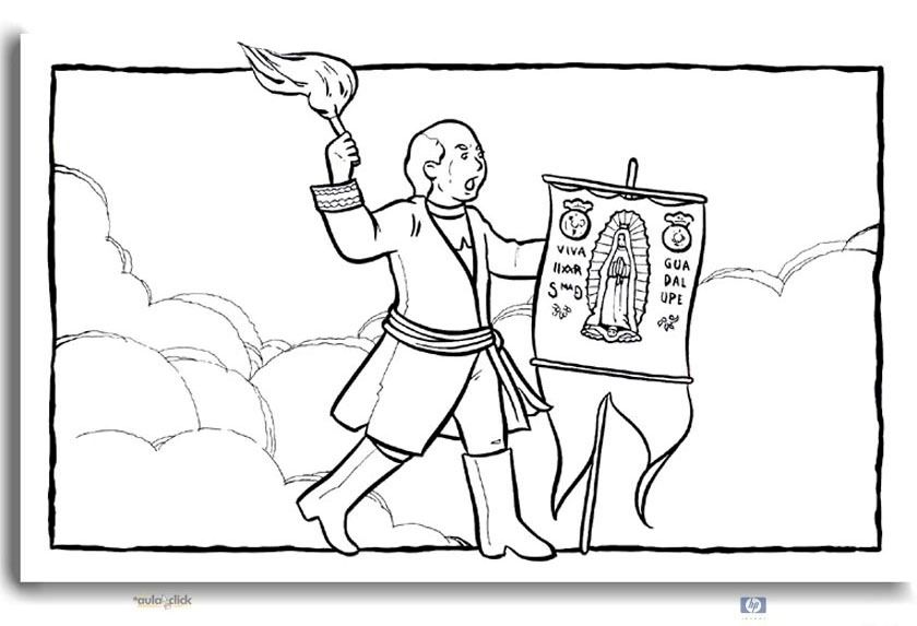 Benito juarez coloring page