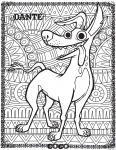 Coco free printable coloring pages