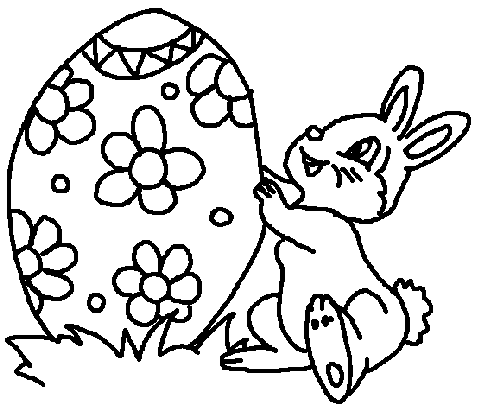 Conejos de pascua para colorear portal de manualidades pagine da colorare per bambini coniglietto pasquale uova di pasqua