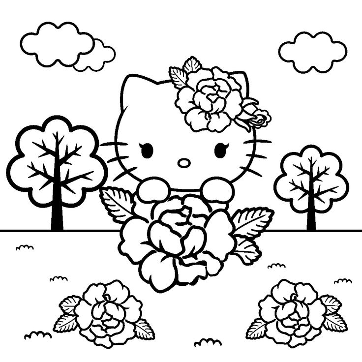 Hello kitty coloring page hello kitty coloring hello kitty colouring pages hello kitty gifts