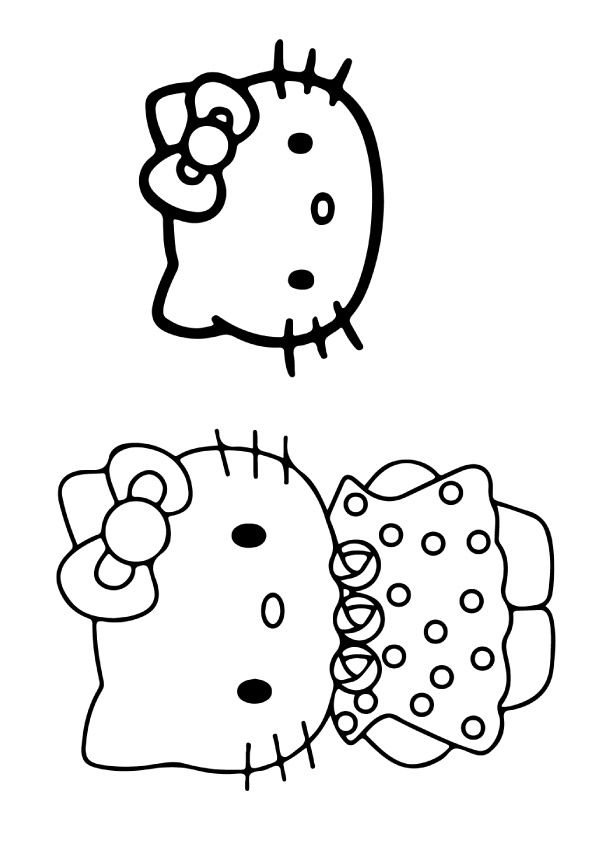 Coloring page hello kitty images hello kitty hello kitty colouring pages