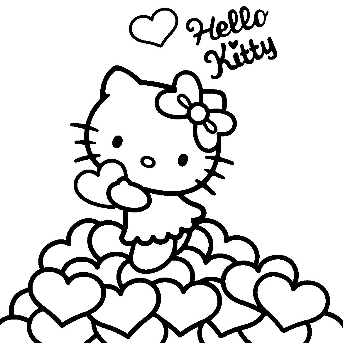 Hello kitty coloring page hello kitty colouring pages hello kitty coloring kitty coloring