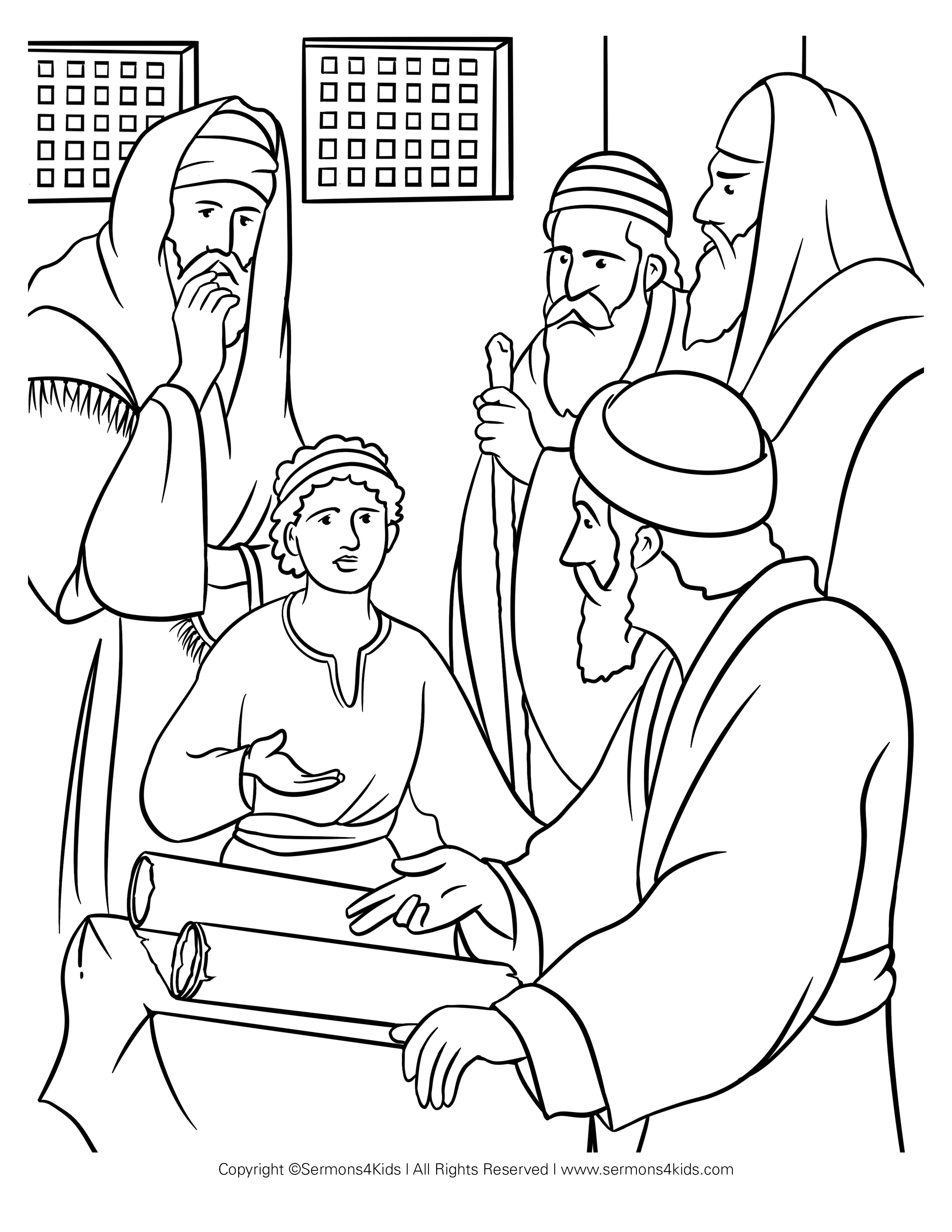 Jesus in the temple childrens sermons from sermo