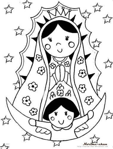 La virgen de guadalupe coloring pages sketch coloring page coloring pages catholic coloring coloring pictures