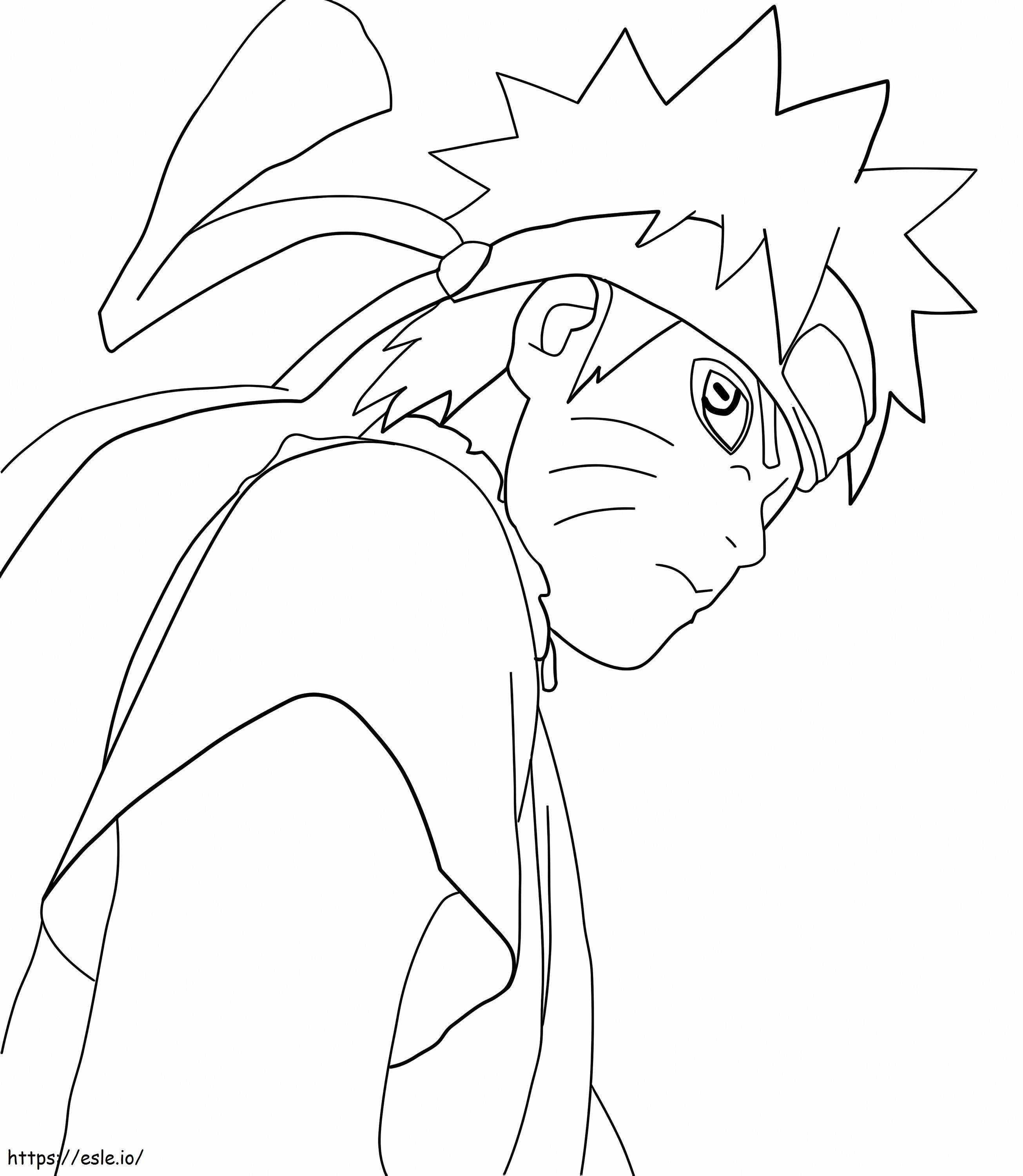 Naruto coloring pages online coloring page