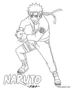 Dibujos de naruto para colorear