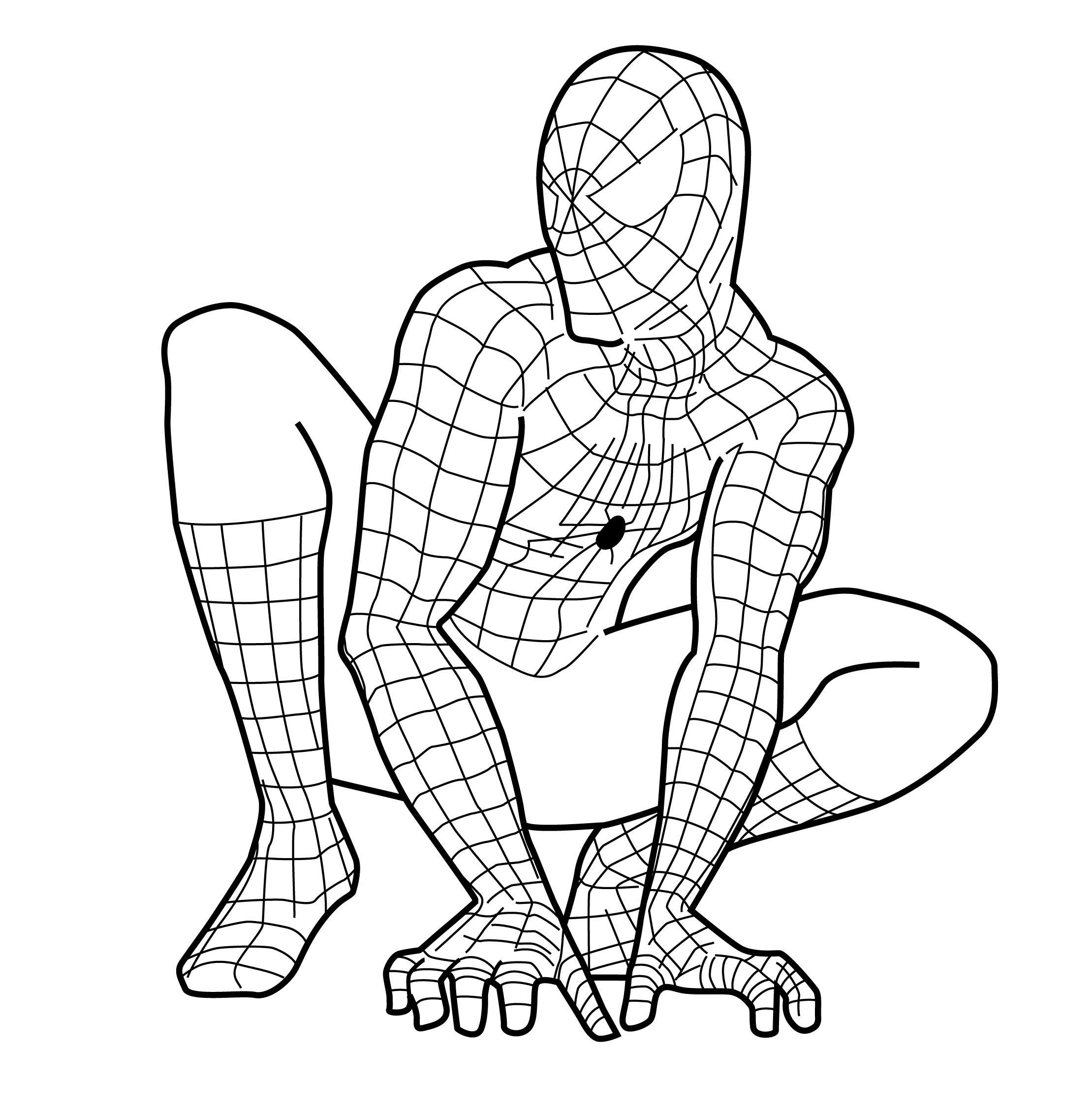 Free printable spiderman coloring pages for kids superhero coloring pages superhero coloring avengers coloring pages