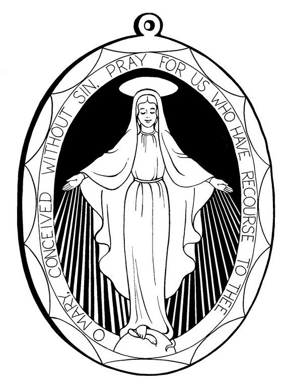 Immaculate conception coloring pages feast of immaculate conception catholic catholic coloring