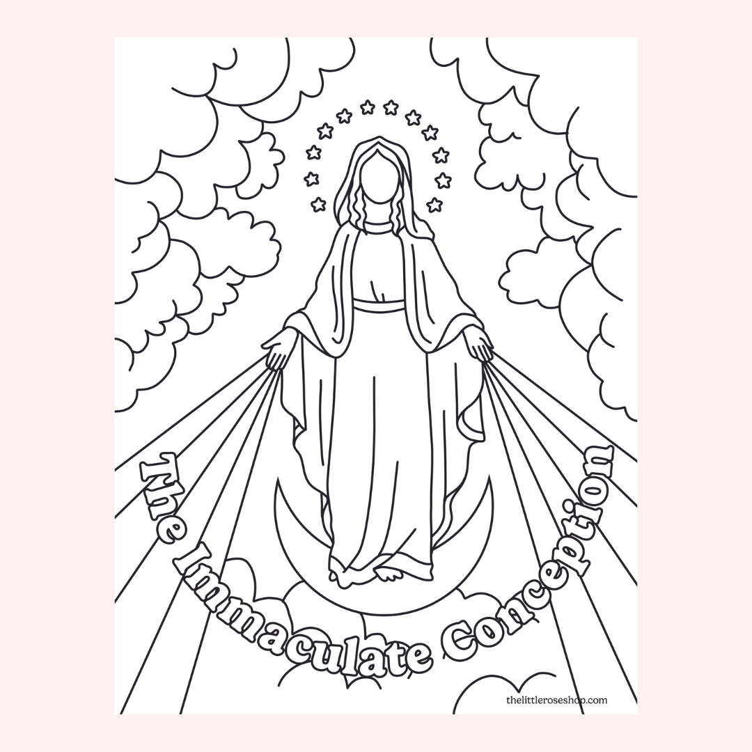 Coloring pages vault â the little rose shop