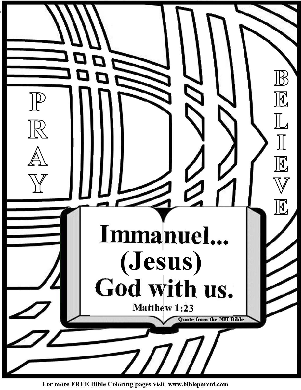 Free bible coloring pages about salvation