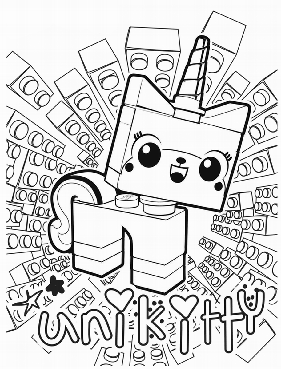 The lego movie coloring pages â birthday printable