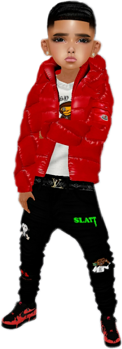 Imvuboy imvukid imvu freetoedit girl outfits rapper outfits swag outfits