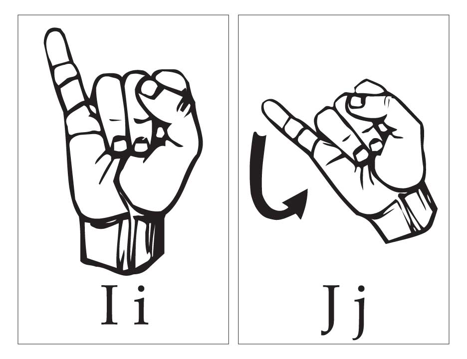 Asl with capital and small letter ii jj download free asl with capital and small letter ii jj for kids best coloring pages