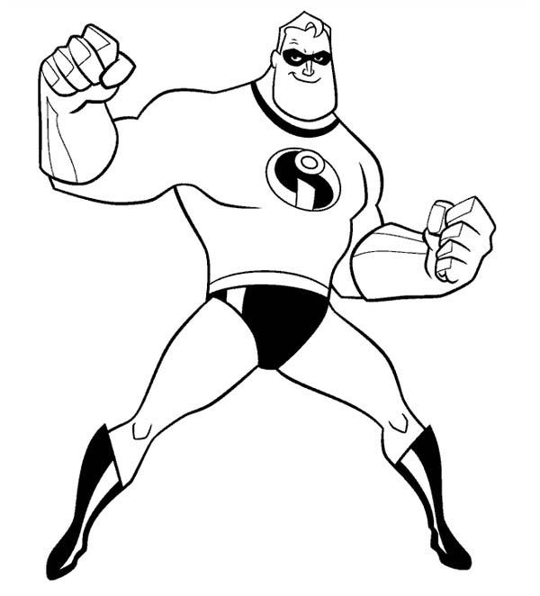 Incredibles coloring pages