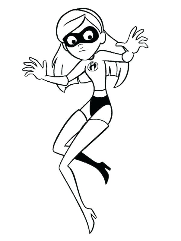 Coloring pages the incredibles coloring pages