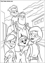 The incredibles coloring pages on coloring