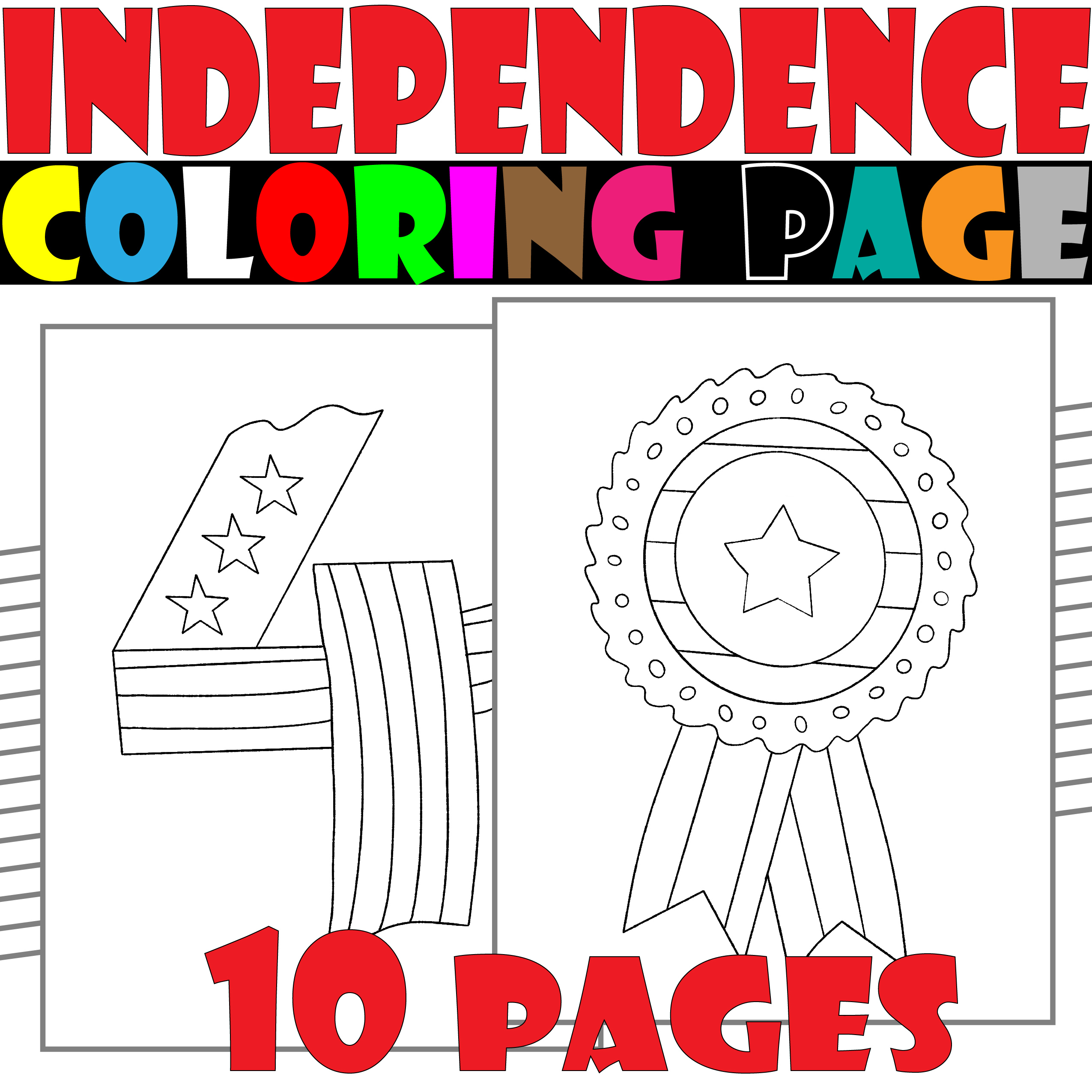 Independence day coloring pages for kids th of july coloring sheets made by teachers