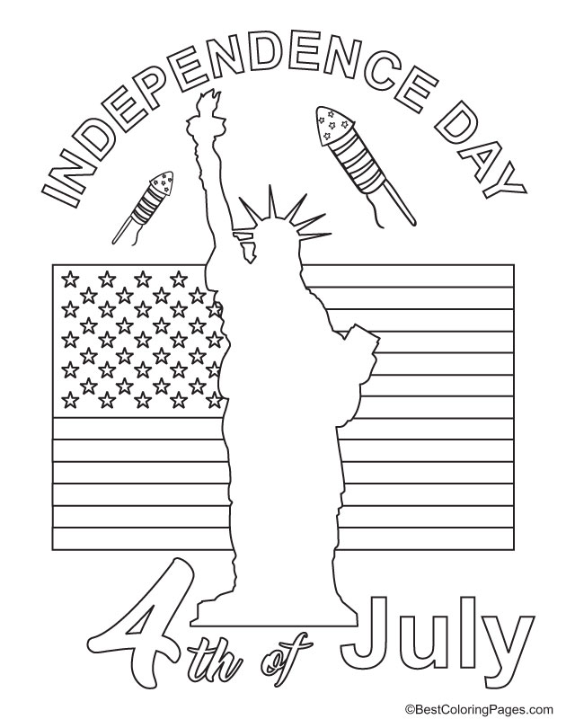 Independence day th of july coloring page download free independence day th of july coloring page for kids best coloring pages